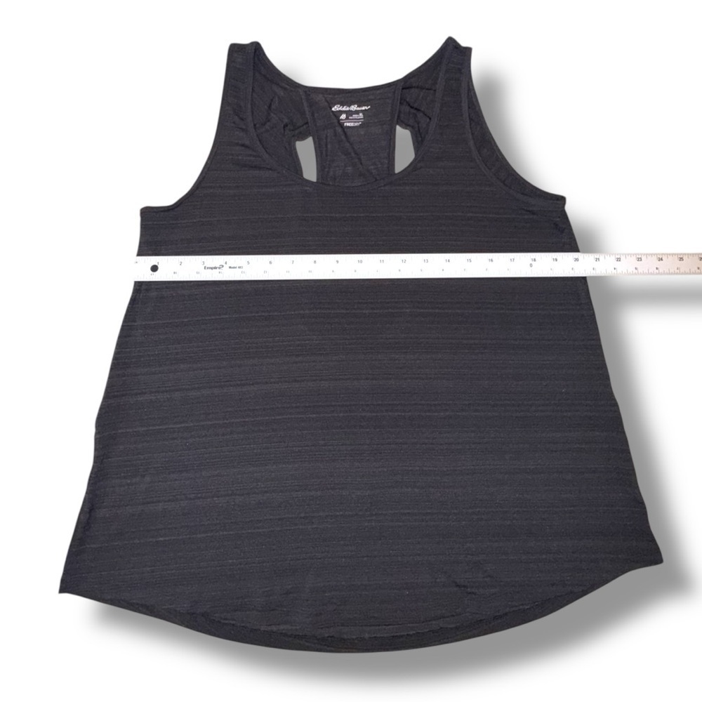 EDDIE BAUER Women's Trail Light Draped-Back Tank Top - XL Black - Picture 7 of 15